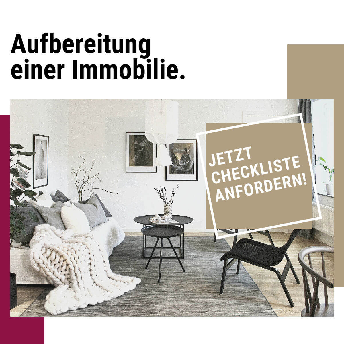 Checklisten Aufbereitung einer Immobilie