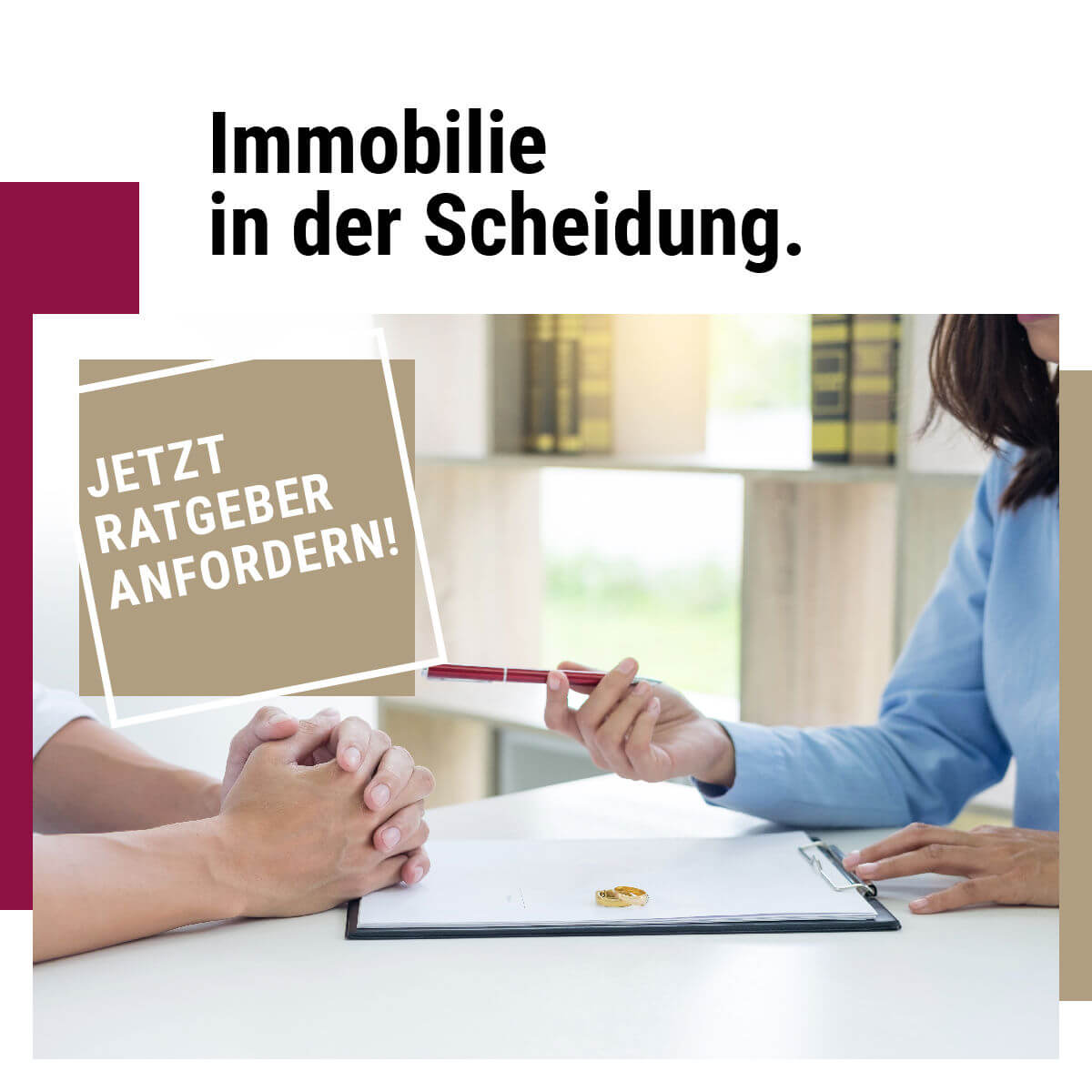 Ratgeber Immobilie in der Scheidung