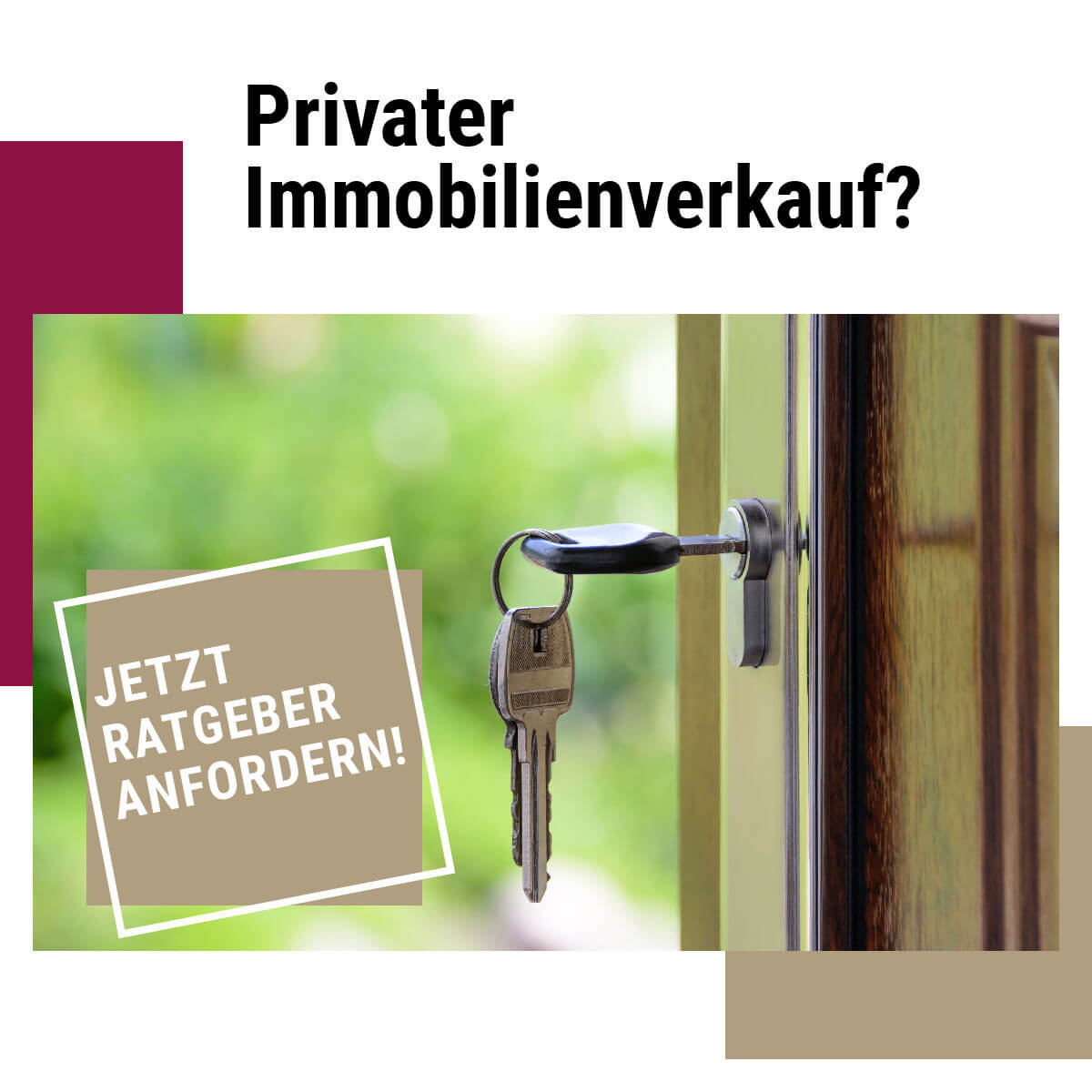 Ratgeber Privater Immobilienverkauf